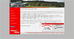 Desktop Screenshot of elektro-mueller-hayingen.de